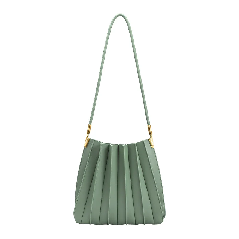 Handle bags with minimalist sleek silhouettes -Carrie Sage Medium Shoulder Bag