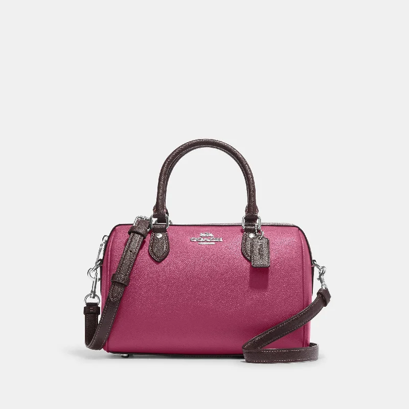 Handle bags with monogram designs for personalization -Coach Outlet Rowan Satchel