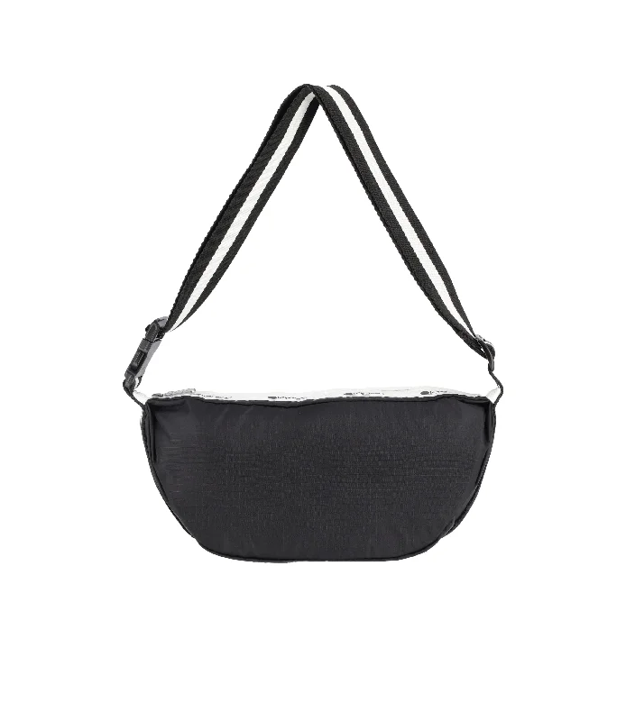 Cotton handle bags for lightweight casual wear -Convertible Small Shoulder Bag