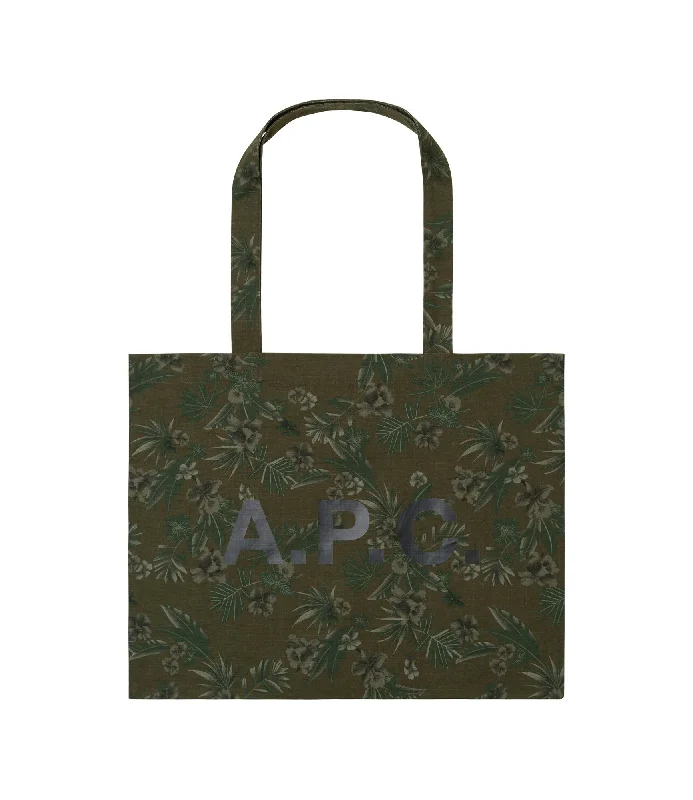 Handle bags with floral prints for spring -Daniela Shopping Bag