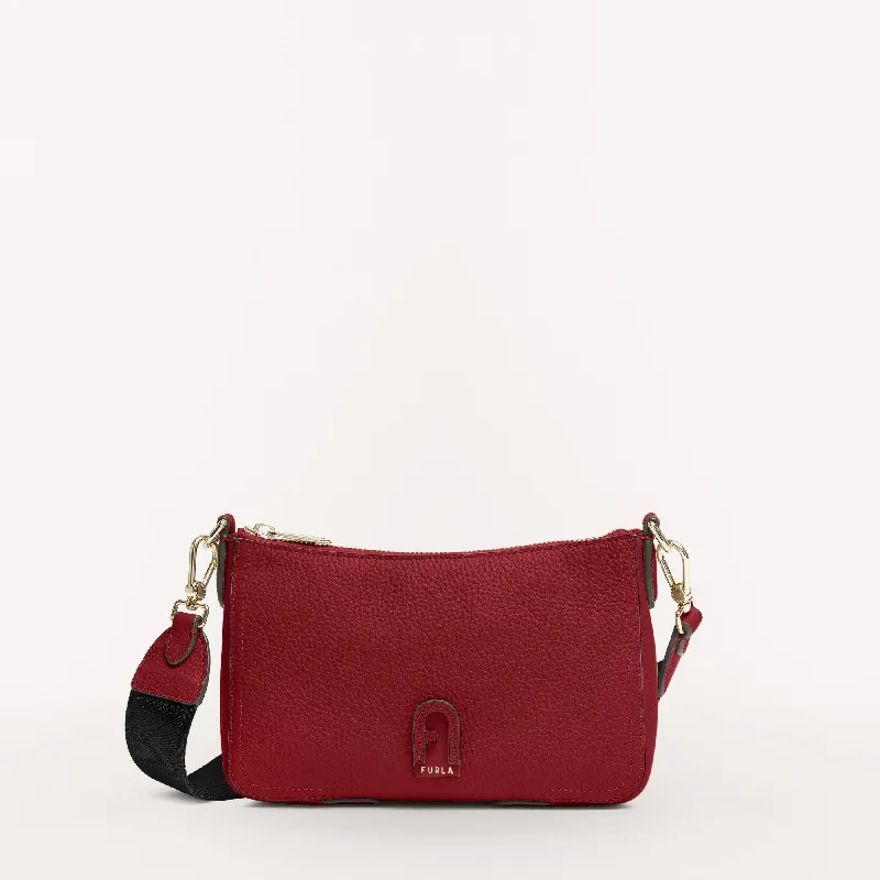 Handle bags with contrast stitching for detail -Furla Atena Crossbody S