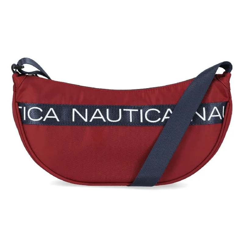 Handle bags with bold logos for branding -Nautica Womens Over The Moon Belt Bag