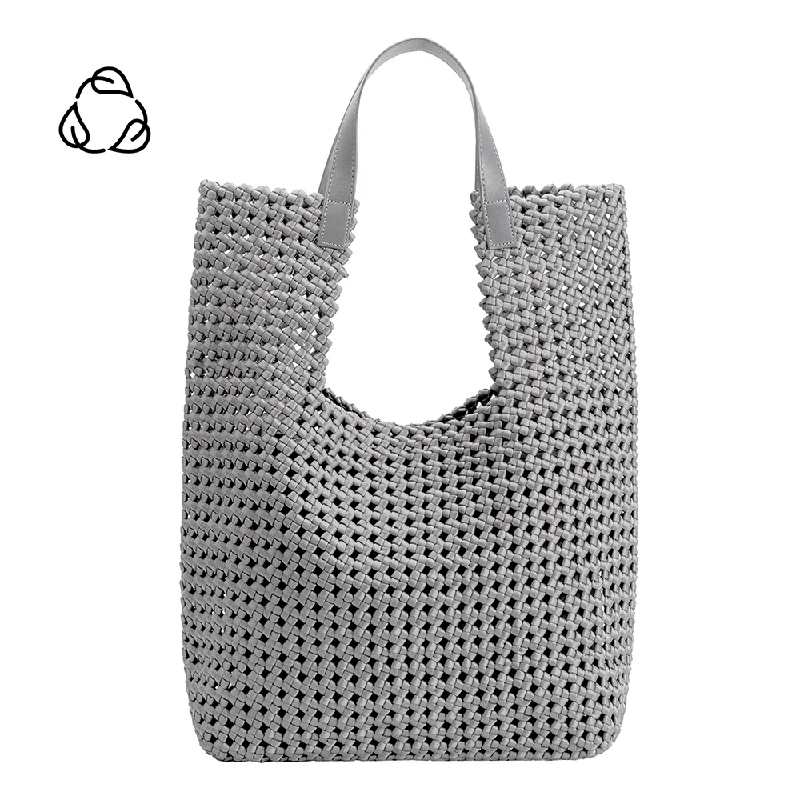 Handle bags with soft leather for luxury -Rihanna Gray Extra Large Tote Bag - FINAL SALE