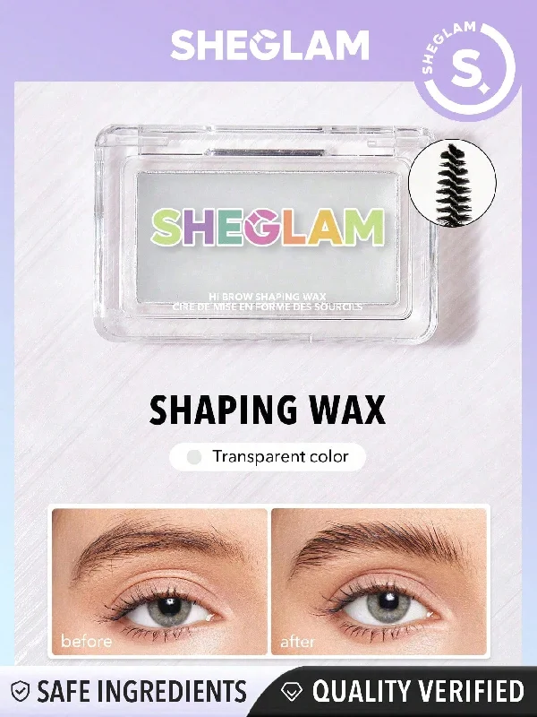 Handle bags with wide openings for access -SHEGLAM Hi Brow Shaping Wax