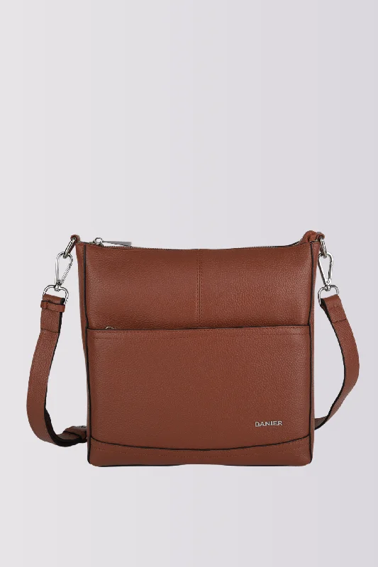 Handle bags with sleek hardware for sophistication -VAILA CROSSBODY