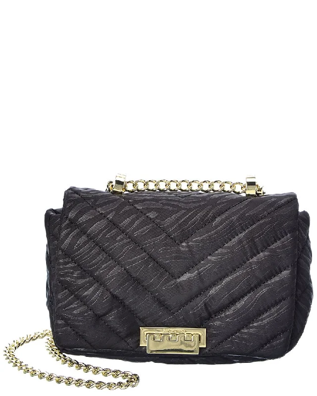 Handle bags with vintage clasps for nostalgia -Zac Posen Soft Earthette Mini Chain Shoulder Bag